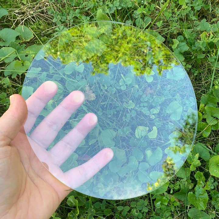 Large Clear Acrylic Round Blanks for wholesale by Rijid Designs