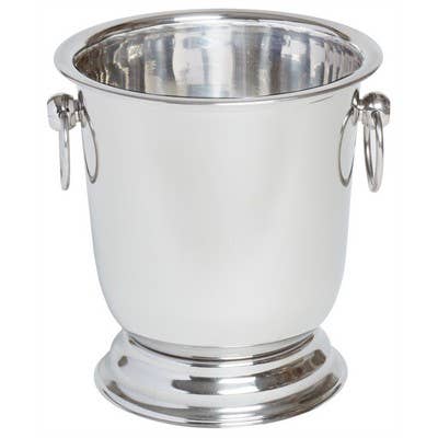 Silver Majestic Stallion Wine Chiller with Pedestal for wholesale on Faire0