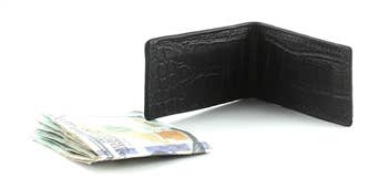 Leather Impressions Inc - Wholesale Geldclip - Uniseks - Geldclip: 1410 - Zwart1