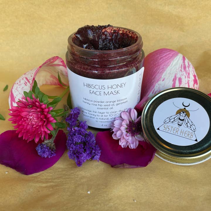 Sister Herb – Großhandel Gesichtsmaske – Hibiskus-Honig-Gesichtsmaske1