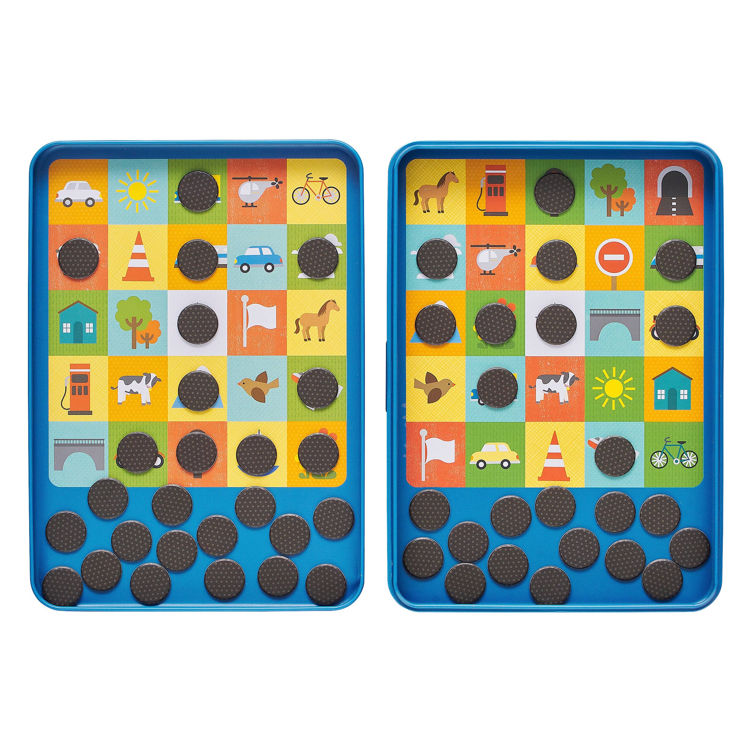 Chronicle Books - Wholesale Brain Game - Kids - On-The-Go Bingo Magnetic Travel Game1