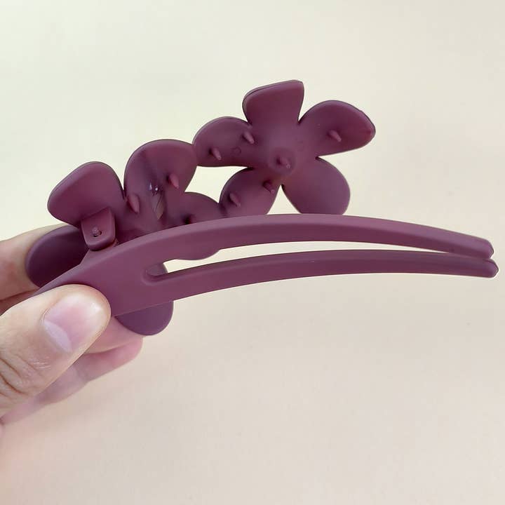 ACCITY - Wholesale Hair Clip - Women's - FLORAL HAIR CLIP,OVERSIZED DUCKBILL HAIRPIN FOR UPDOS4