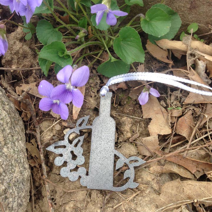 Burke Metal Work - Wholesale Ornament - Wine Bottle Ornament