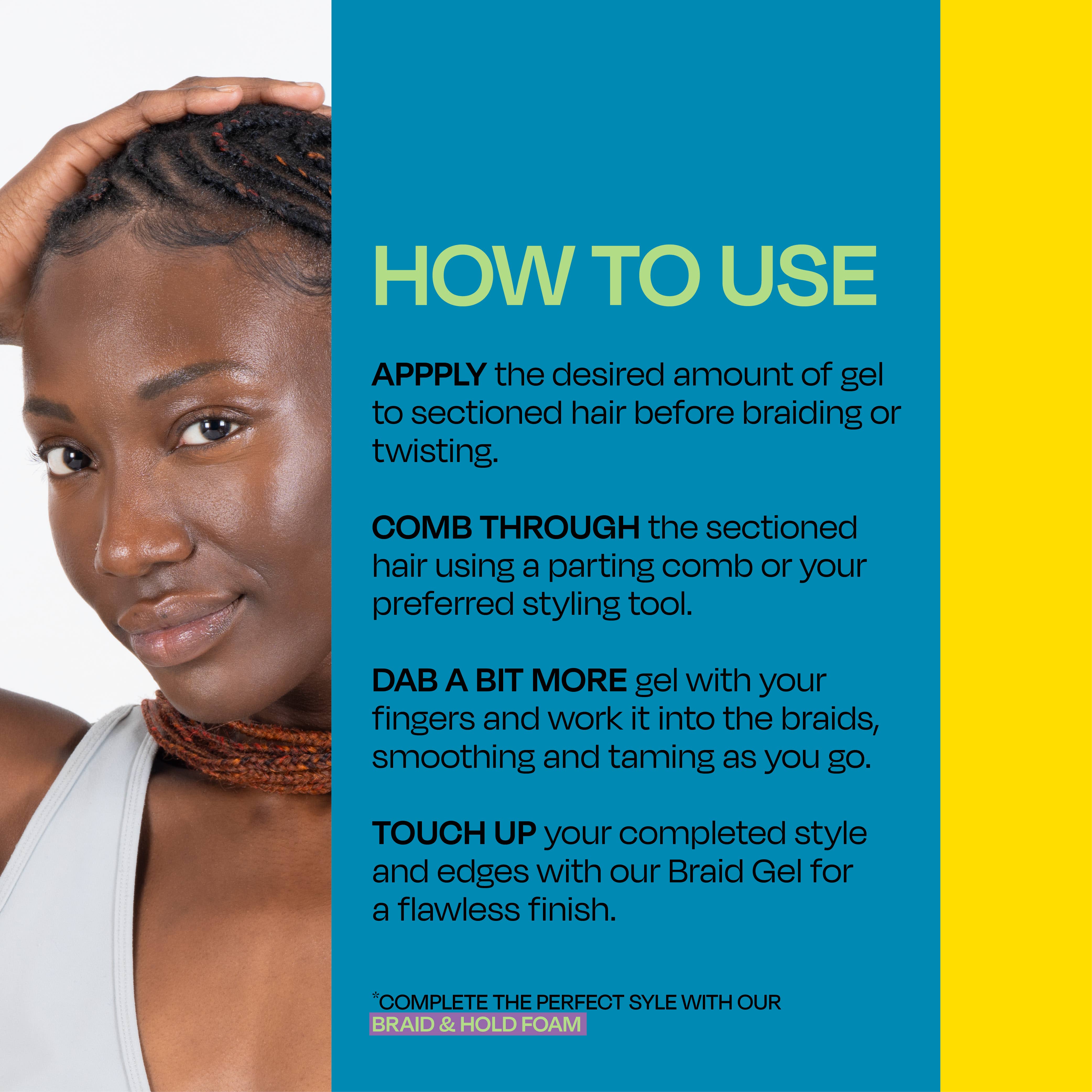 Lock'N Sleek - Wholesale Hair Styling Gel/Mousse - Braid Gel Extreme Hold7