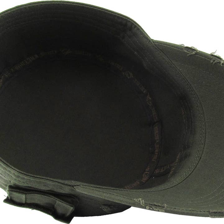 KBETHOS - Wholesale Baseball Cap - Unisex - Distressed Army Cadet (Fitted)27