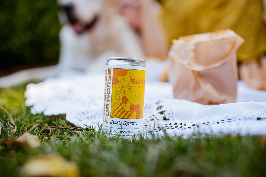 For Bitter For Worse - Wholesale Non-Alcoholic Aperitif/Mocktail - Eva's spritz cans nonalcoholic cocktail mocktail Dry January2