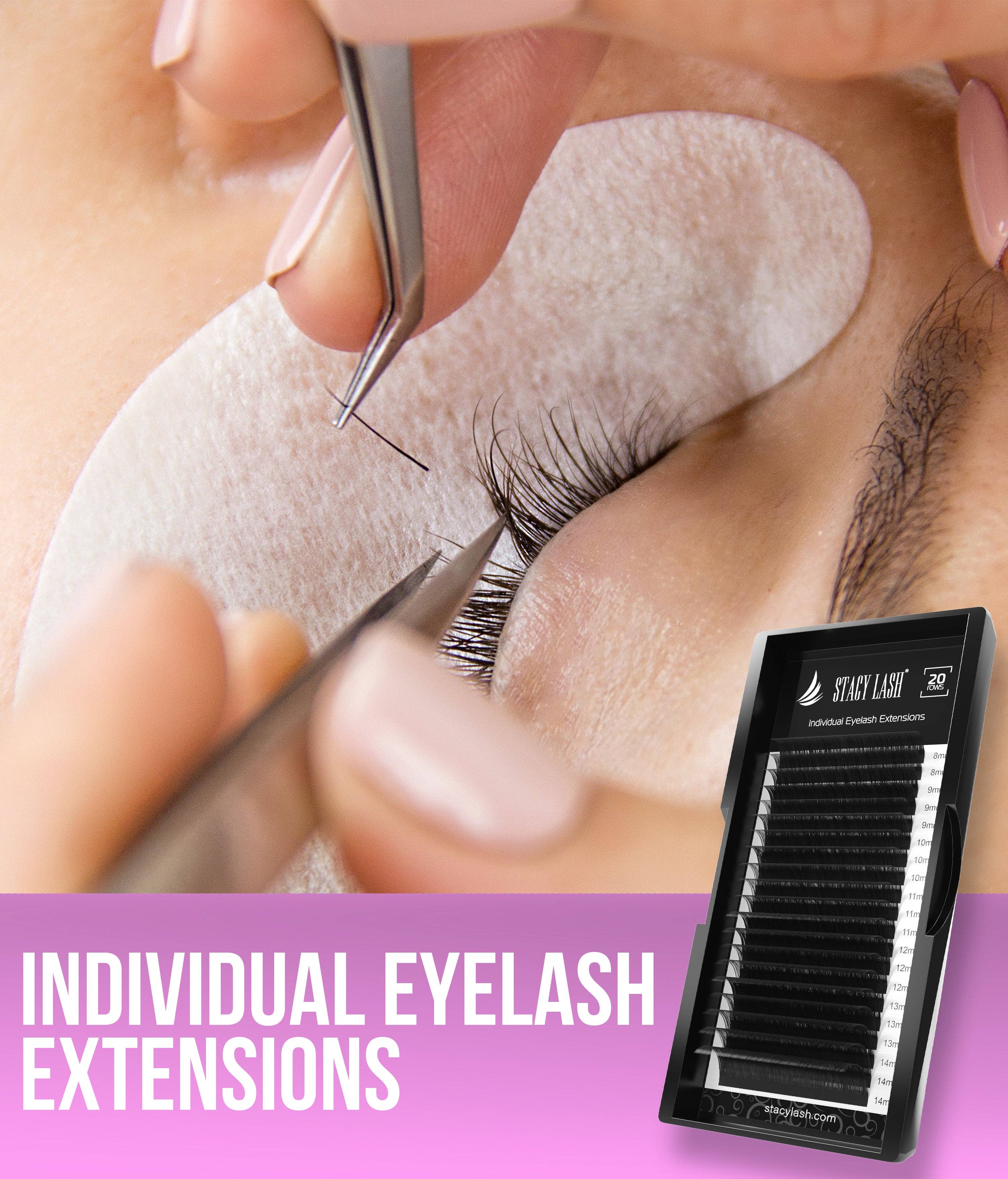 Stacy Lash - Wholesale False/Fake Eyelashes - 20 Rows - Mink Eyelash Extensions C Curl5