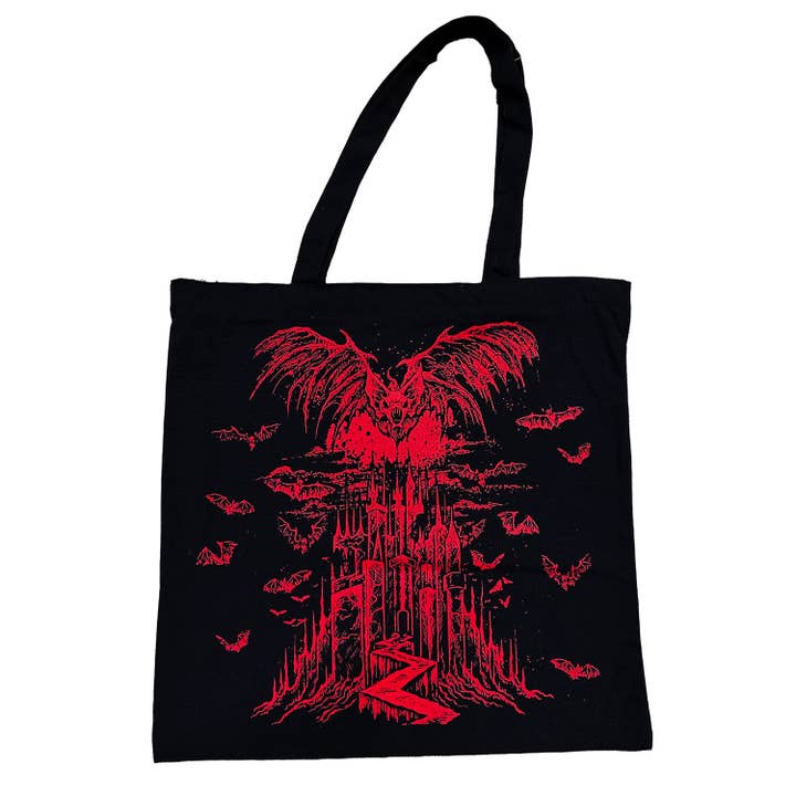 vampirefreaks - Vendita all'ingrosso Borsa tote - Unisex - Borsa Tote con Zip VampireFreaks4