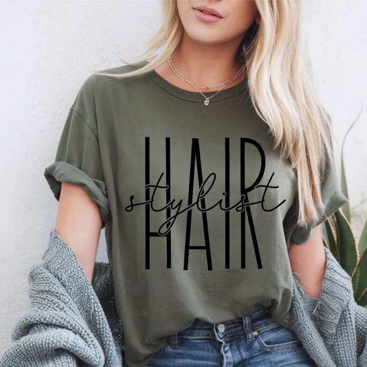 Hair Stylist Tee for wholesale by Beyoutiful