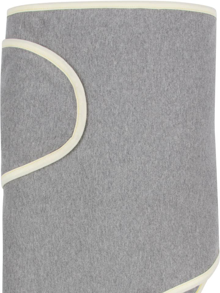 Gray with Yellow Trim Miracle Blanket for wholesale by Miracle Blanket- The #1 Pediatrician-recommended Swaddle
