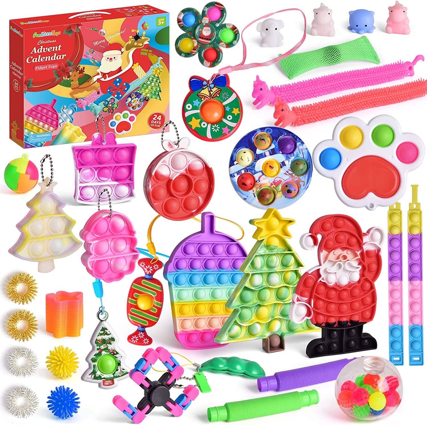 Buy Wholesale China Custom Sensory Fidget Toys Stress Toys Kit For Kids And  Adults Christmas Advent Calendar Fidget Toys Pack Small Moq Sensory Fidget  & Fidget Toys at USD 8.3