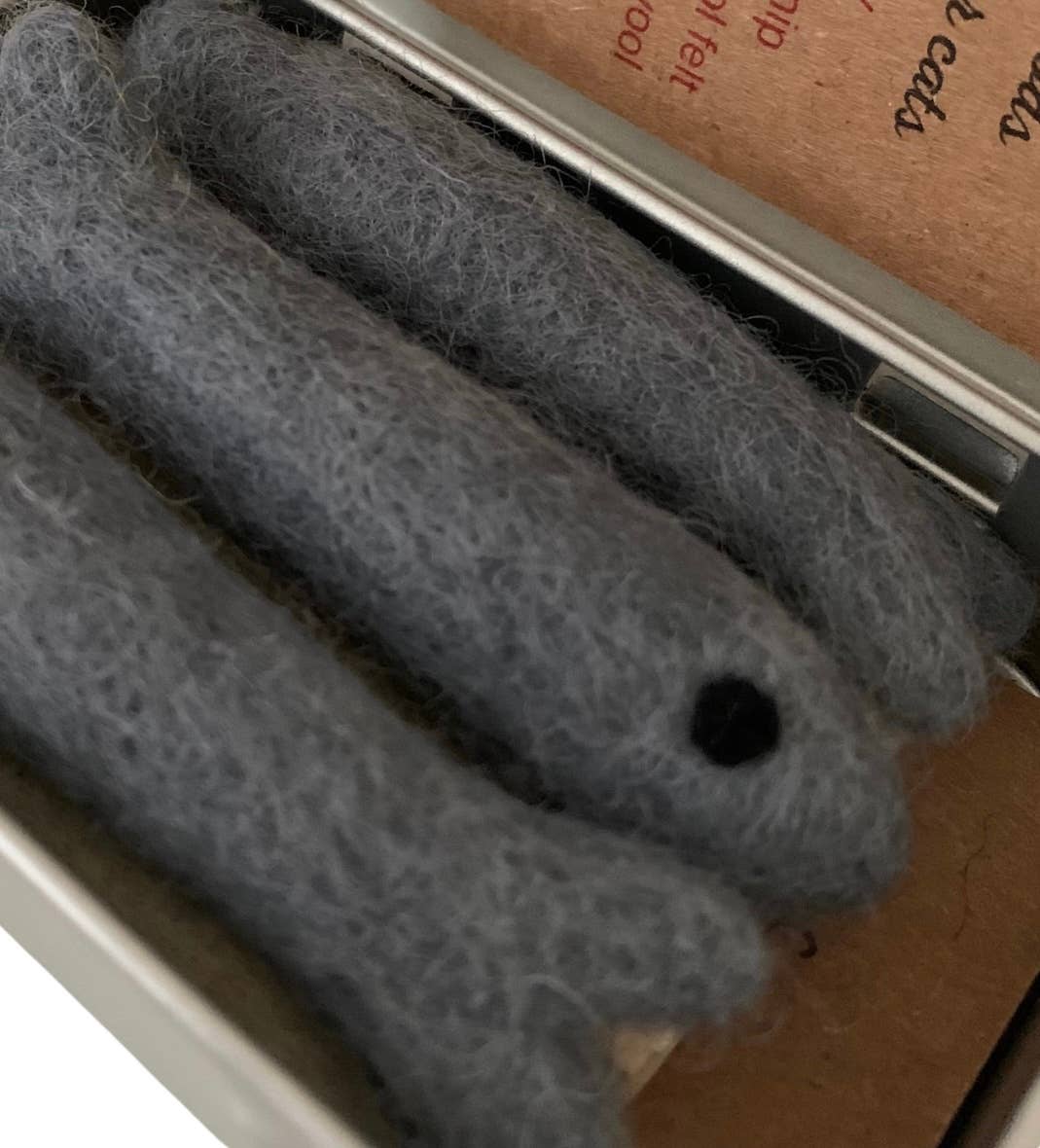 Ciao Gatto Cat Market - Wholesale Pet Toy - Cat - Organic Catnip Infused Wool Sardines 5