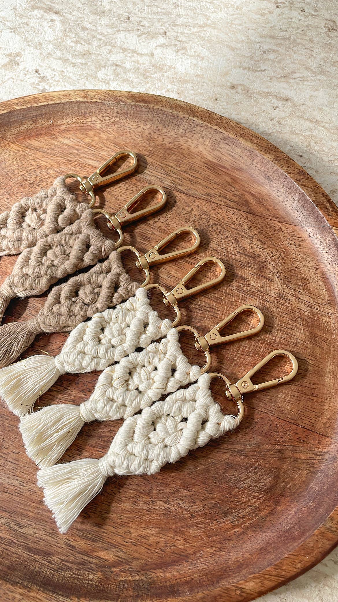 Atelier Marisha - Wholesale Keychain - Women's - Macramé keychains - BEST SELLER2