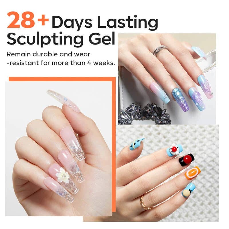 Modelones - Wholesale Nailcare Set - Non-Stick Hands Solid Builder Gel Kit 15g7