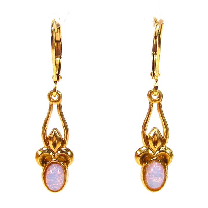 SoHo® Vintage Filigréörhängen med Glasstenar #2 för wholesale av SoHo Schmuckmanufaktur