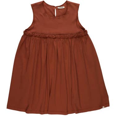 Eugénia Dress Terracota for wholesale by möm(e)