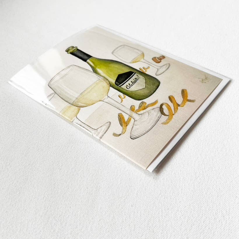 Broad Bloom - Wholesale Stationery/Notecard Set - Cheers Celebration Notecard1