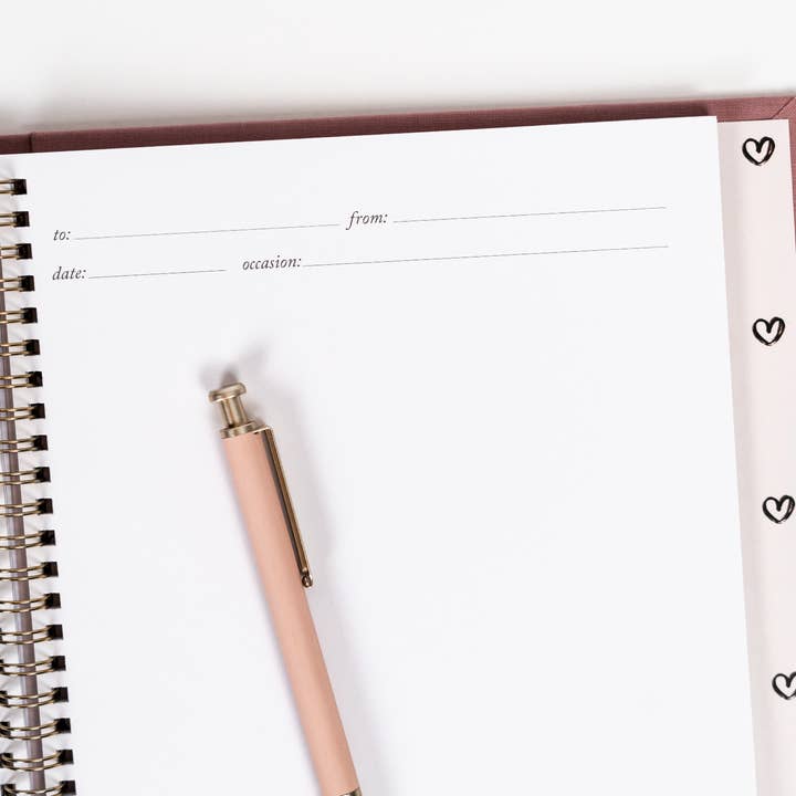 Duncan & Stone Paper Co. - Wholesale Journal/Diary - Cards Worth Keeping Journal | Birthday Card Organizer Book6