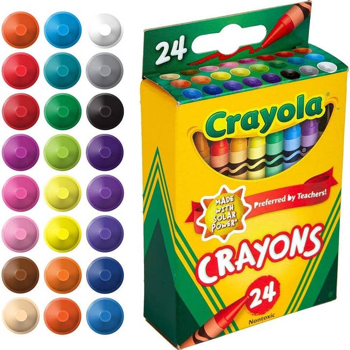 First Choice Buying - Wholesale Crayons - Kids & Baby - Crayola Classic Color Crayons, 24 Count Box4