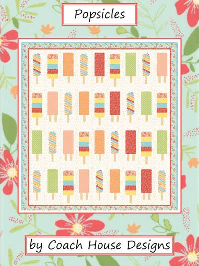 Quiltmuster „Popsicles“ für den Großhandel von Coach House Designs