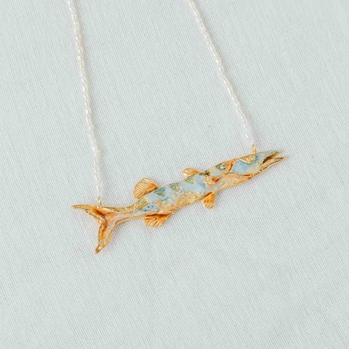 Câpâ – Engroshandel Halskæde med vedhæng – Barracuda perler halskæde1