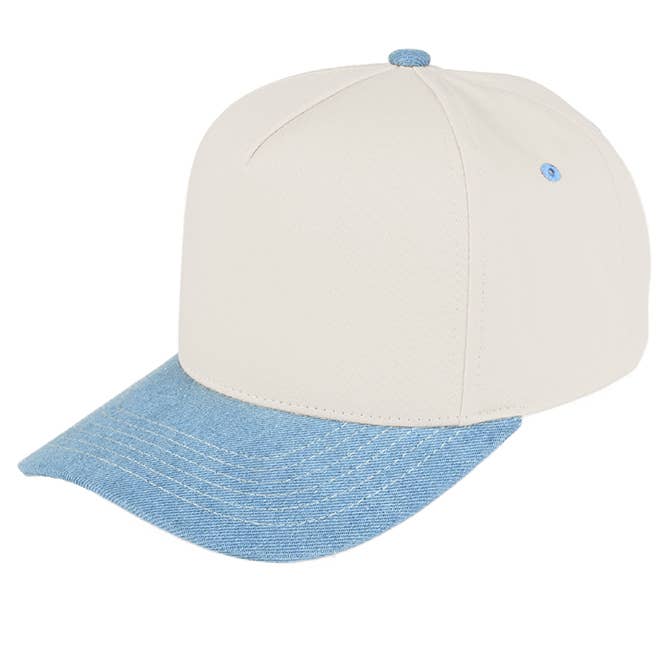 Hana - Wholesale Baseball Cap - Kids - C.C KIDS Two Tone Canvas Trucker Cap