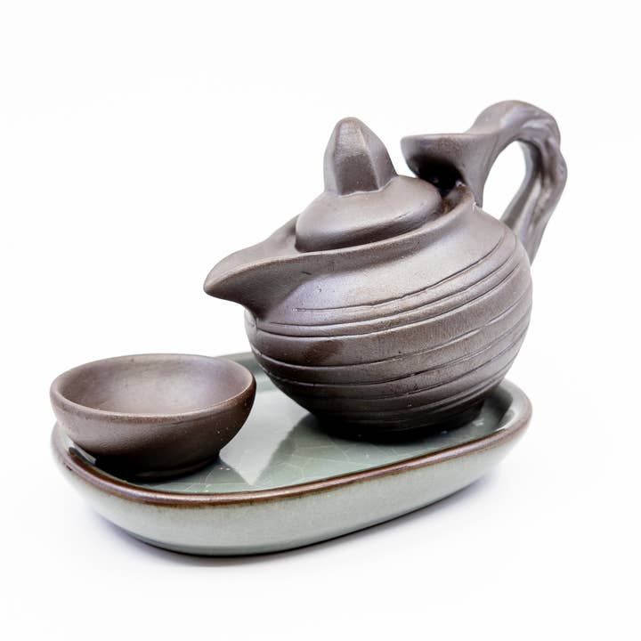 Celestial Habit - Wholesale Incense Holder - Tiny Teapot Backflow Incense Burner