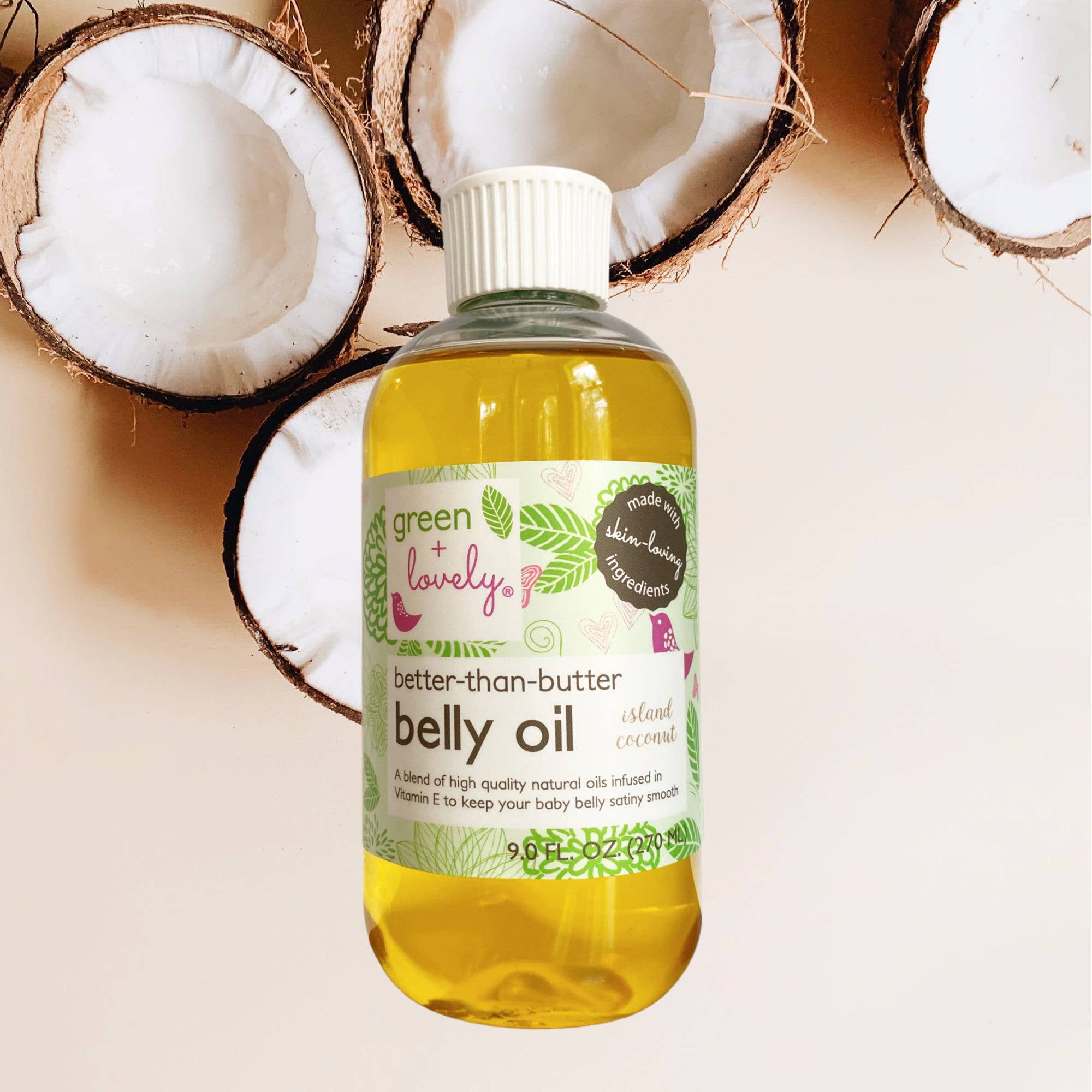 green + lovely - Wholesale Belly Oil/Butter - Maternity - Better Than Butter Belly Oil, Pregnancy, 9 fl oz1