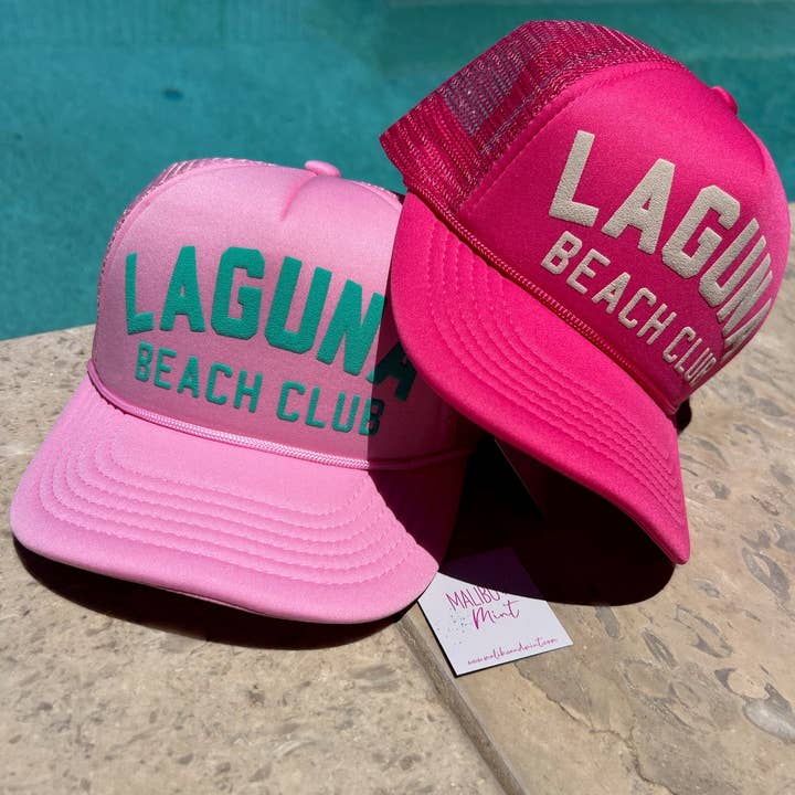 Malibu and Mint - Wholesale Trucker Hat - Women's - Laguna Beach Club Hat