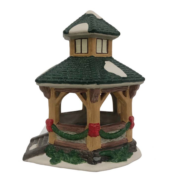 Forever Gifts Inc. - Wholesale Christmas Decoration - Christmas Village - Gazebo4