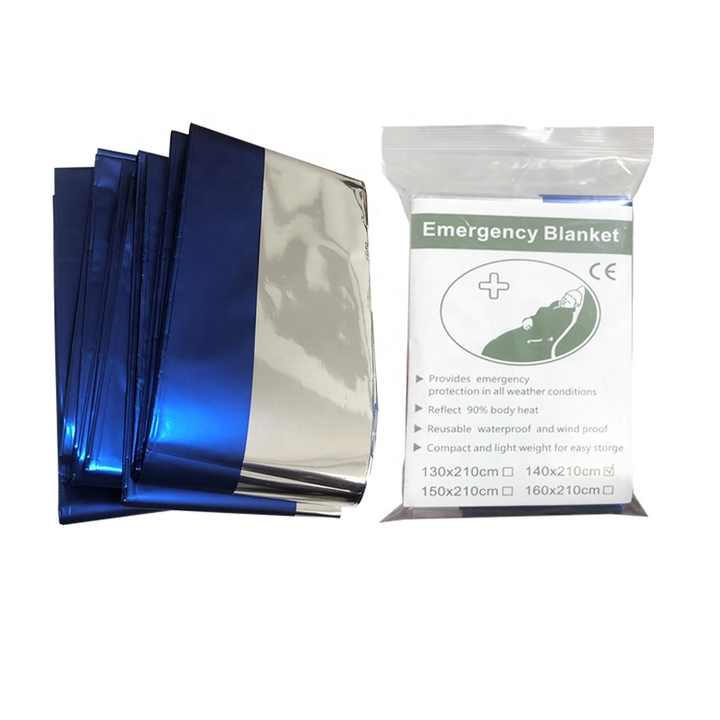 VIGOR - Wholesale First Aid Kit - Emergency Blankets Extra Large Thermal Foil Space Blankets f1