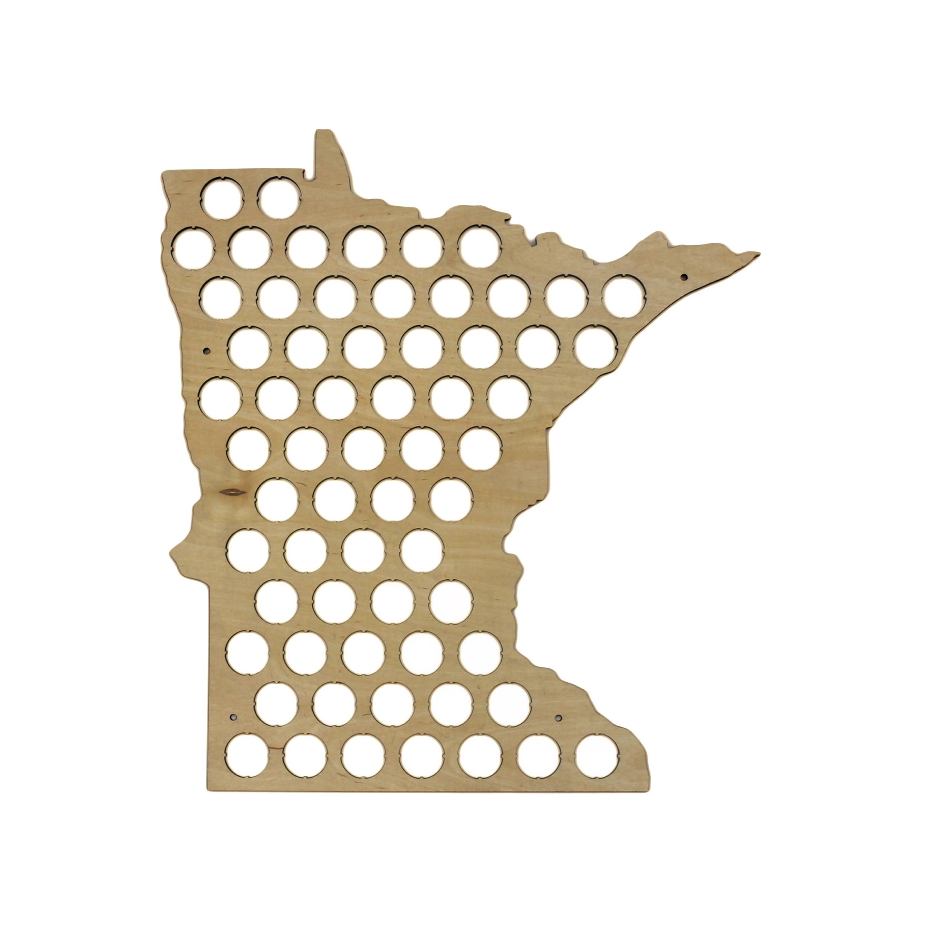 Torched Products – Engroshandel 3D-vægkunst – Mænds gave tilstand øl cap kort - Beer Cap Collector/Display22