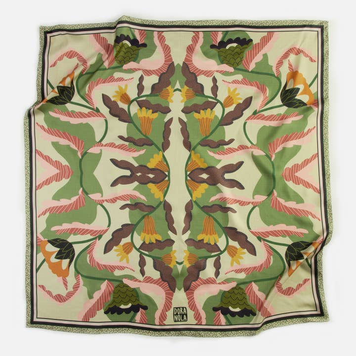 Nana silk scarf 90 for wholesale by Dora Nola