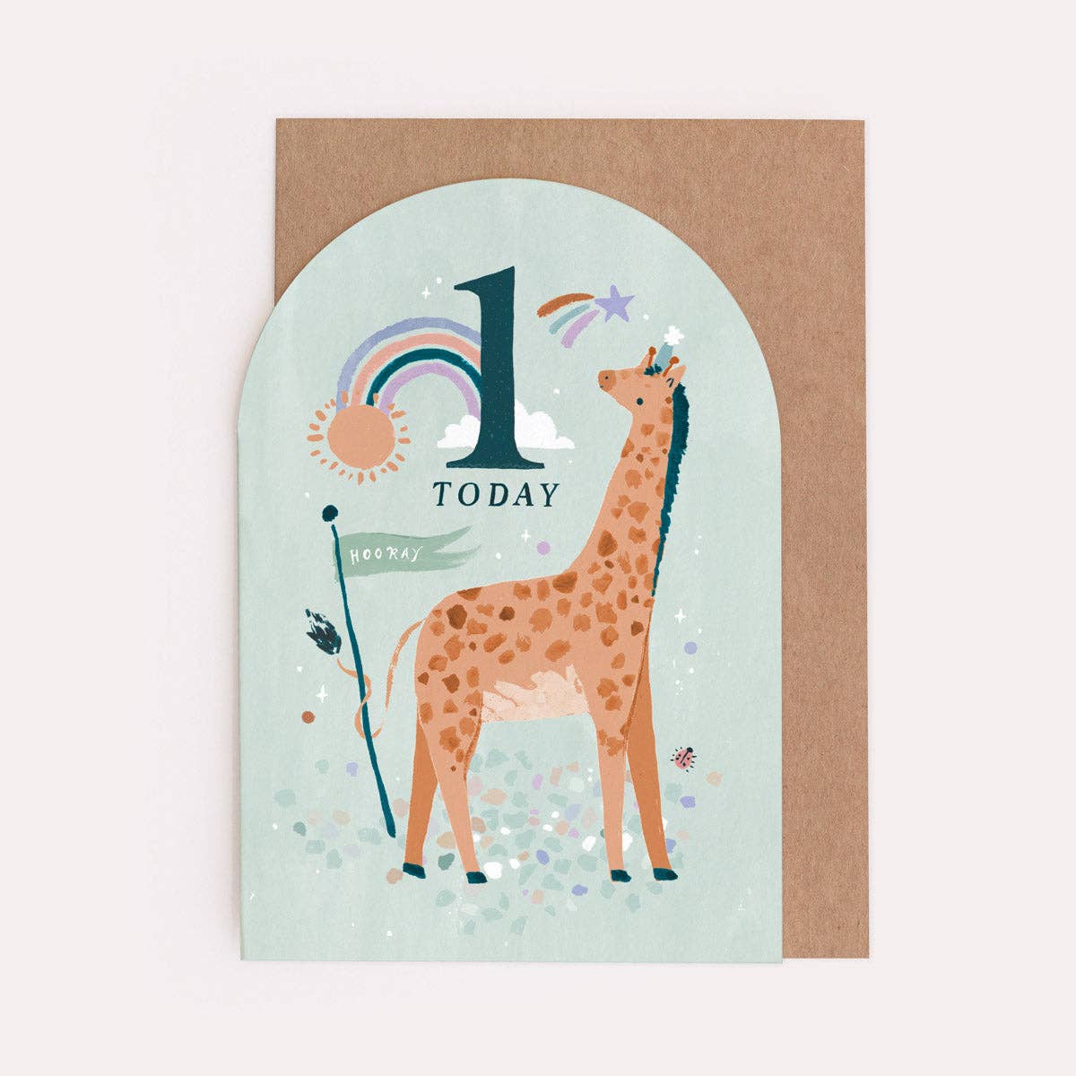 Sister Paper Co. – wholesale Birthday card – Age 1 Birthday Card | Milestone Age Cards | Baby Cards2
