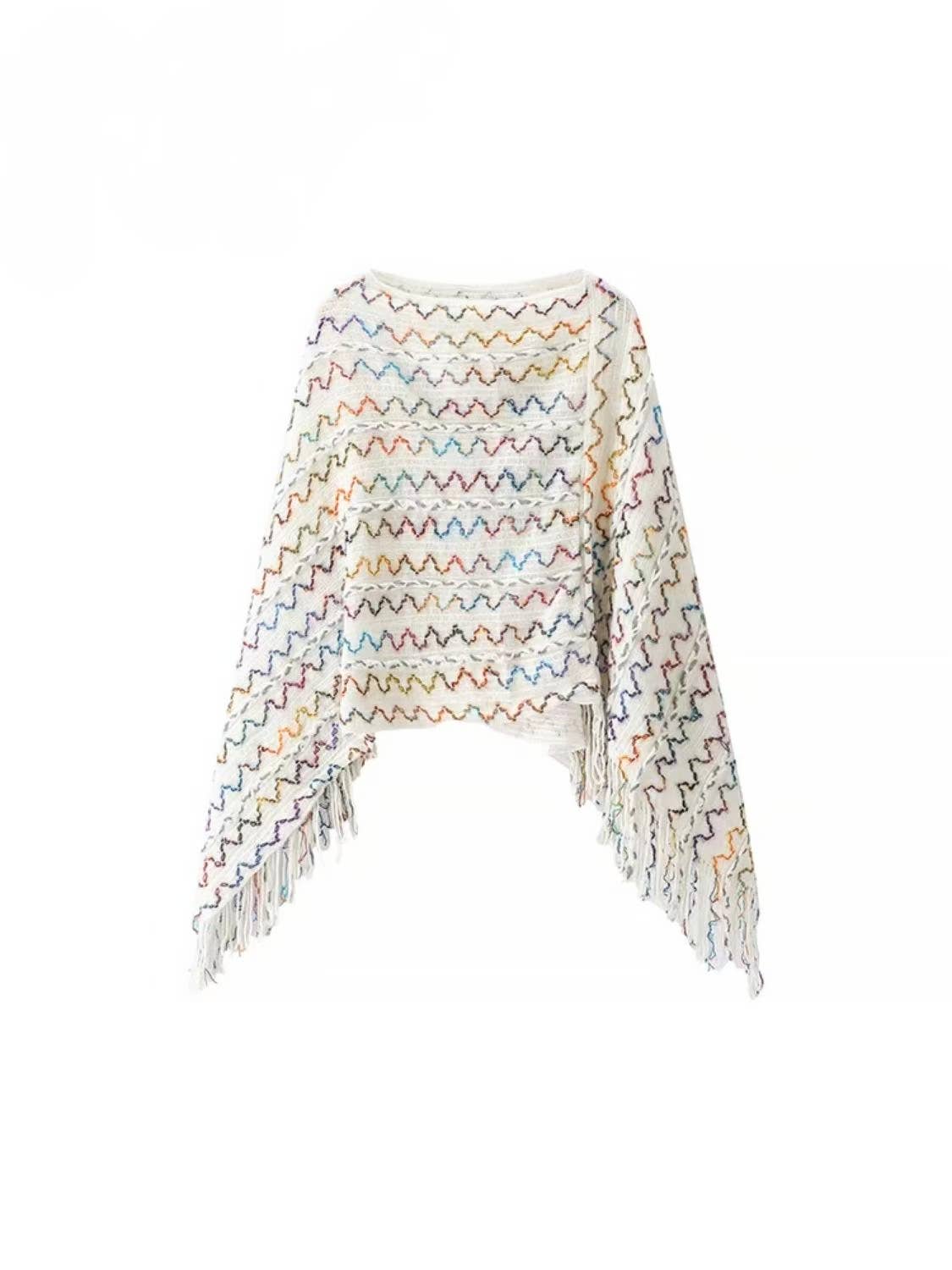 Pomelo paris – wholesale Poncho – Women's – CINY CAP 007 - Pack of 6 PCS2