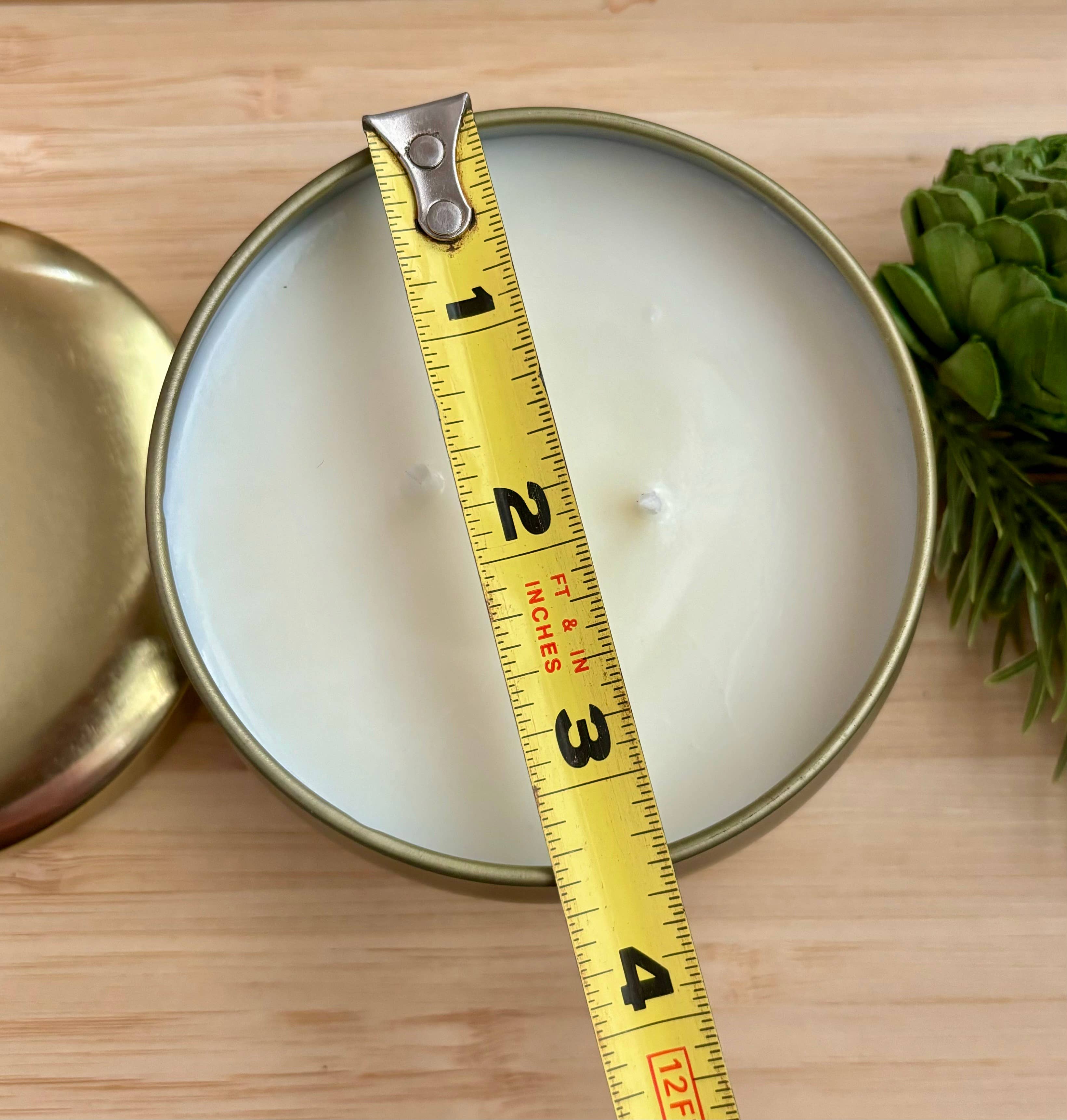 Thy Will Bee Done Apiary - Wholesale Travel Candles - 6oz Gold Bubble Tin Candle, Scented Soy Wax Candles3