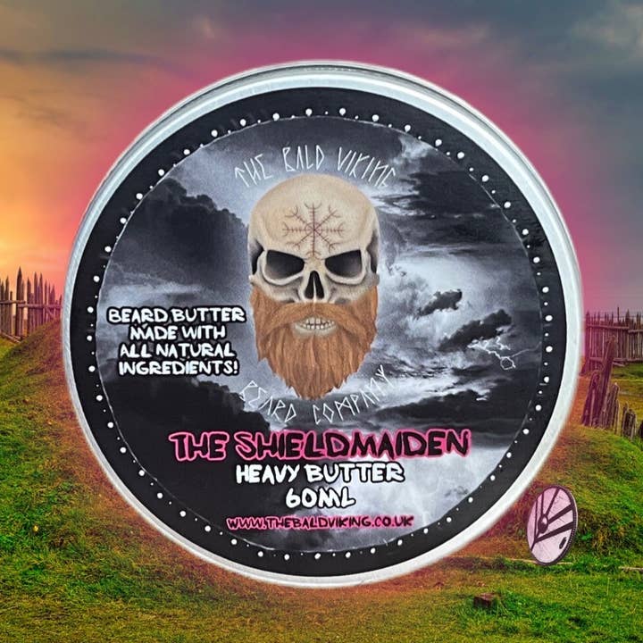 The Shieldmaiden Heavy Butter for wholesale by The Bald Viking Beard Company