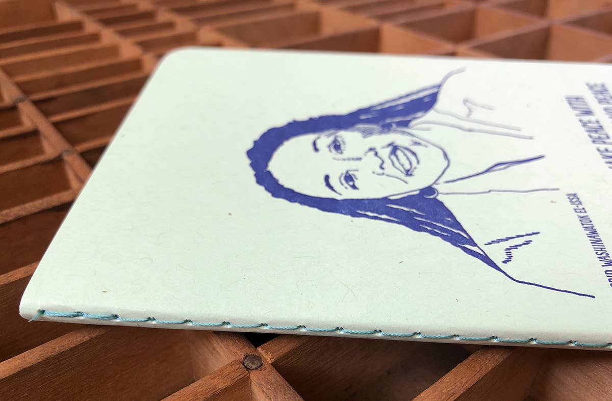 Blackbird Letterpress - Vente Cahiers - Carnet Ingrid Washinwatok El-Issa1