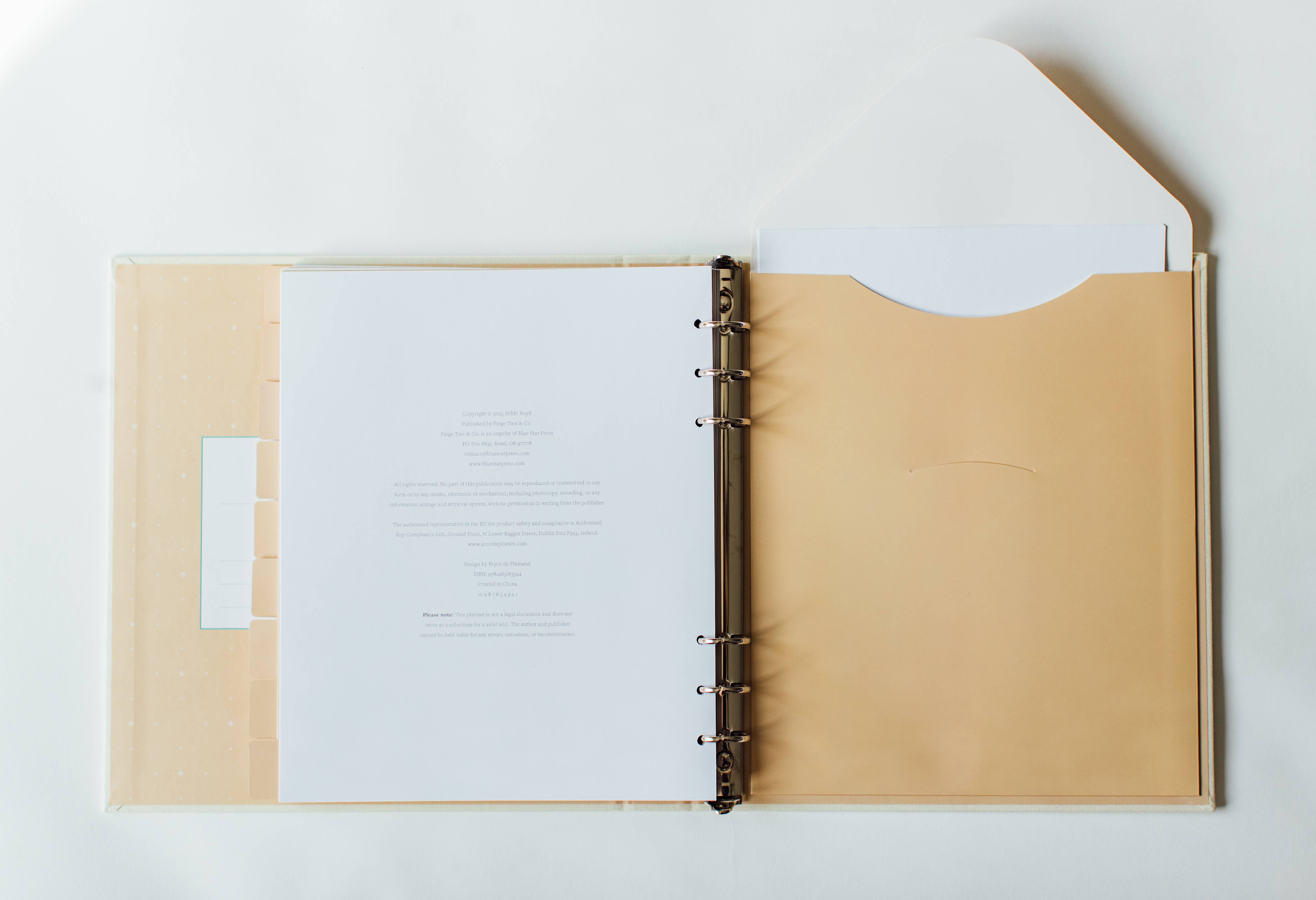 Paige Tate & Co. - Vendita all'ingrosso Planner - Il Pianificatore Patrimoniale Essenziale (Organizzatore di Fine Vita)2