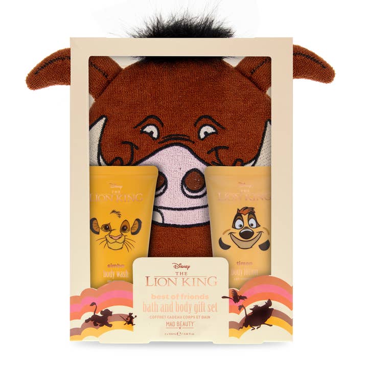 Mad Beauty Disney Lion King Reborn Body Care Set for wholesale by Mad Beauty USA LLC