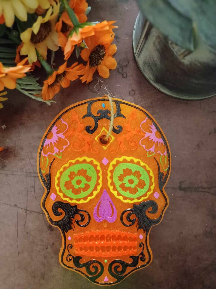 Sugar Skull Freshie for wholesale by Southern Scents Fragrances, Inc.