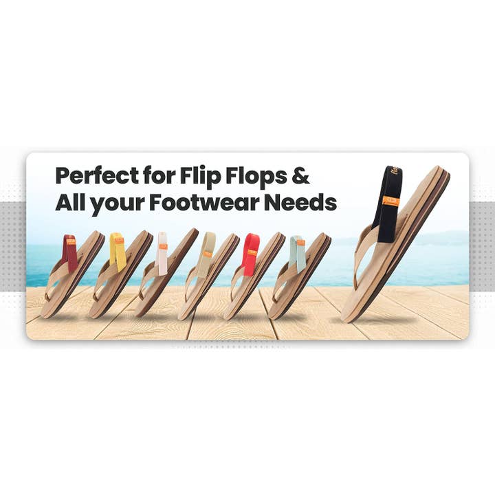 V-Toe Socks, Inc - Wholesale Flip Flops - Unisex - 2 Flop Straps - (1 Pair)
