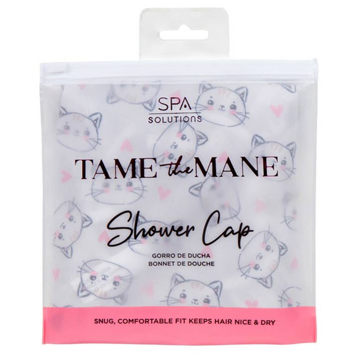 Best Beauty Group - Wholesale Showercap - SPA SOLUTIONS Tame the Mane Hair Shower Cap3
