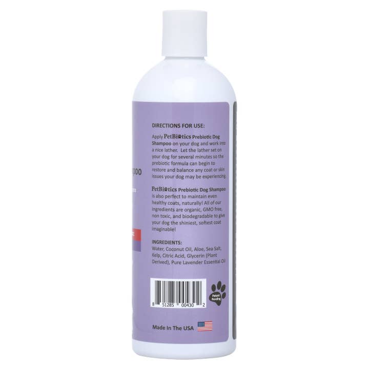 Aleavia - Wholesale Pet Shampoo - Dog - Petbiotics Prebiotic Lavender Dog Shampoo | Natural Dog Shampoo