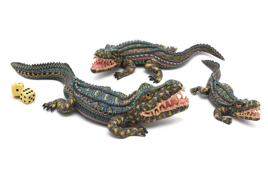 Jon Stuart Anderson Crocodile Family for wholesale by Jon Stuart Anderson Artworks
