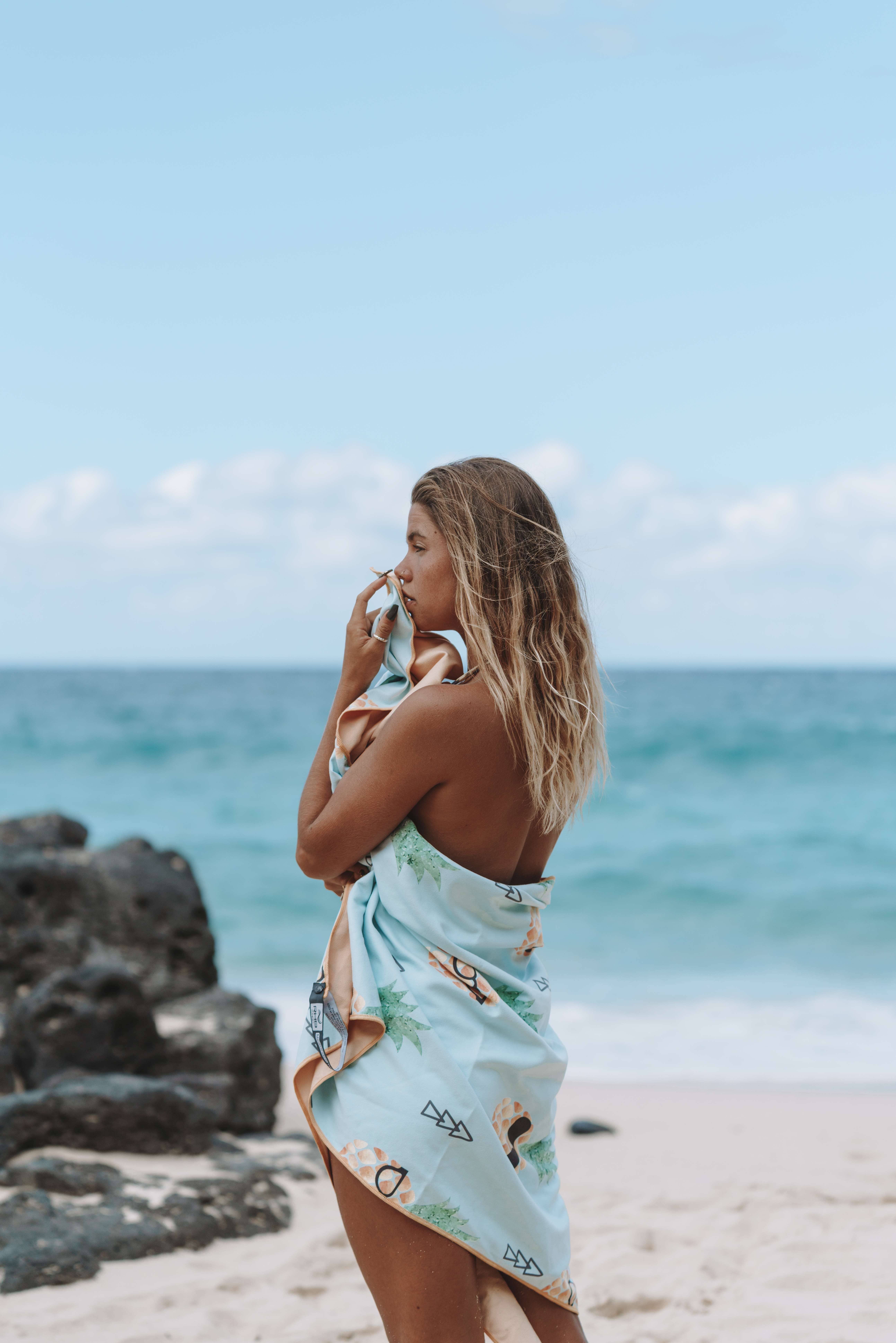 RHB HAWAII - Wholesale Beach Towel - Sunglasses pineapple Beach Towel3