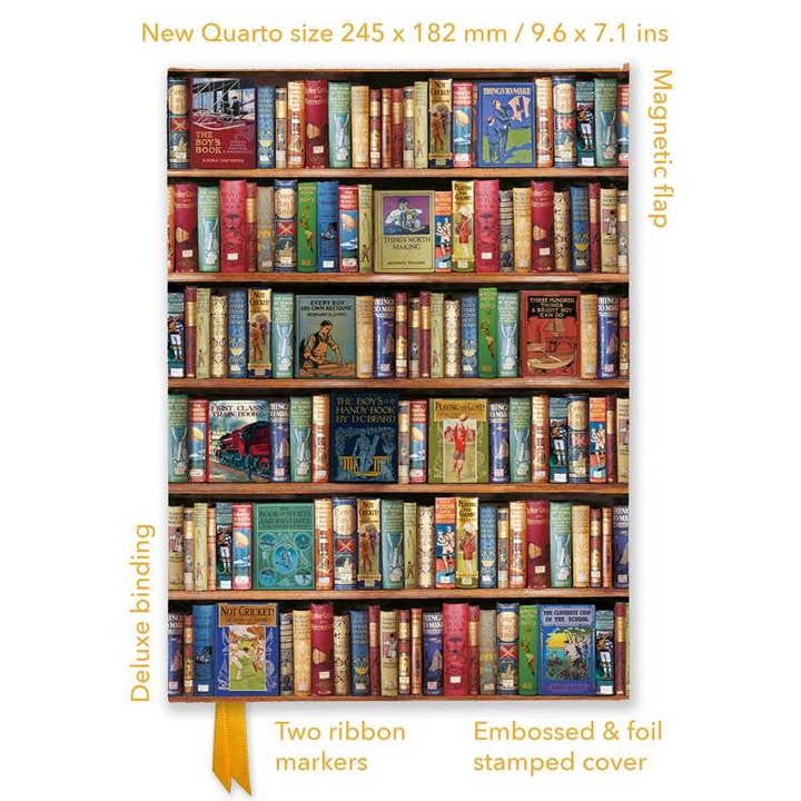 Bodleian Libraries: Hobbies & Pastimes Bookshelves (Foiled Quarto Journal) by for wholesale by Simon & Schuster