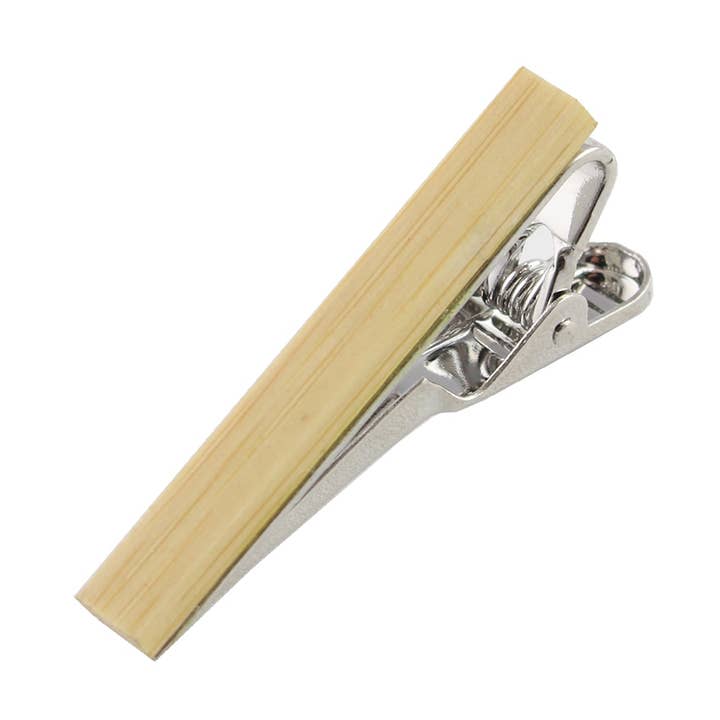 Bamboo Wooden Tie Bar for wholesale by DIBI