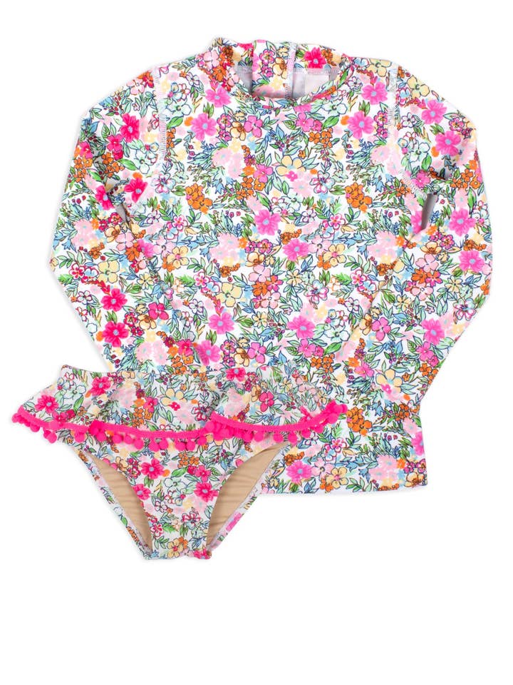 rashguard set - ditsy blommig för wholesale av Shade Critters - EU