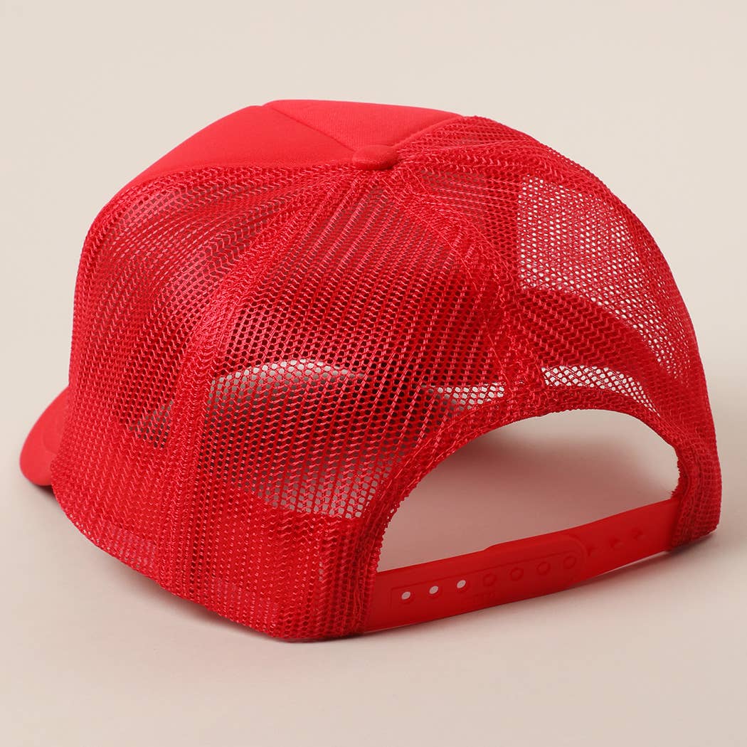 Fashion City - Wholesale Trucker Hat - Unisex - Sorry About My Wife / Husband Text Mesh Back Trucker Hat23